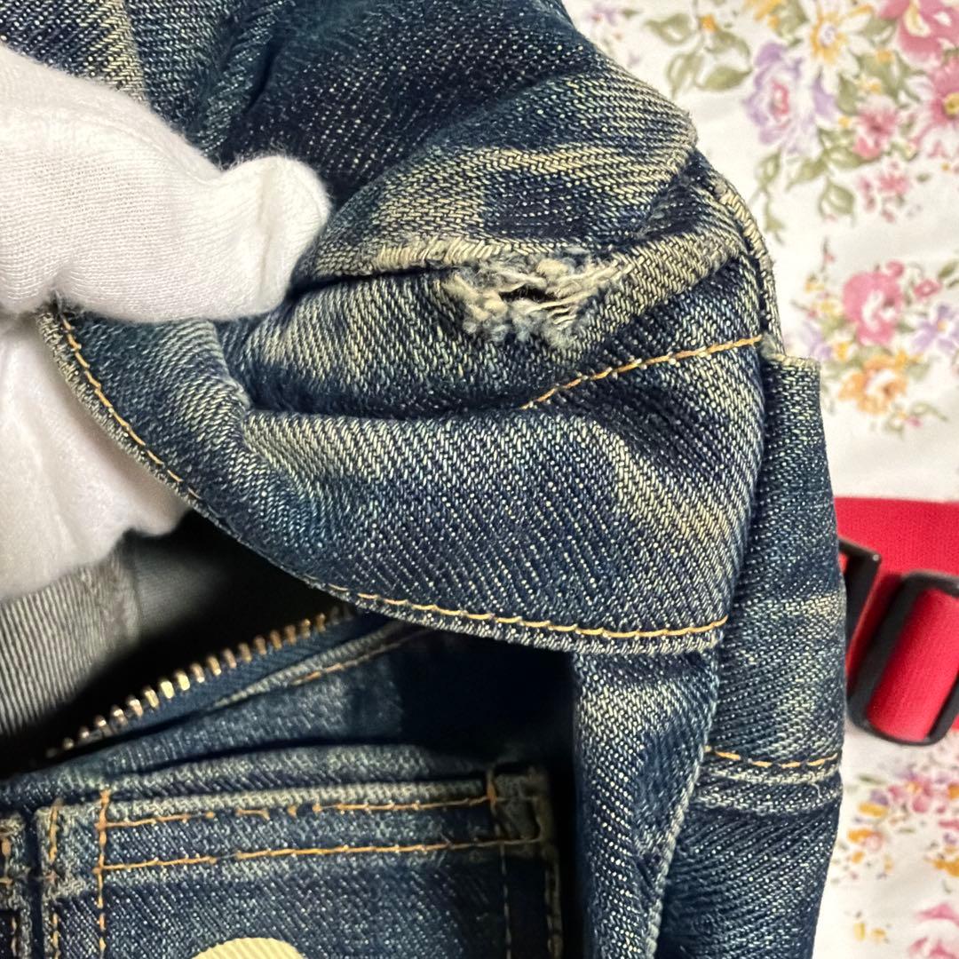 C*9様 EVISU ボディバック　希少エビスヤ赤タブ　かもめ　5ポケット　エヴ