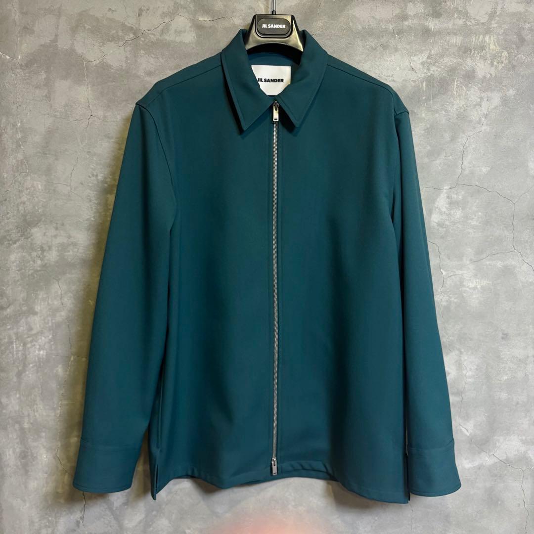 てる　JIL SANDER ジップシャツ