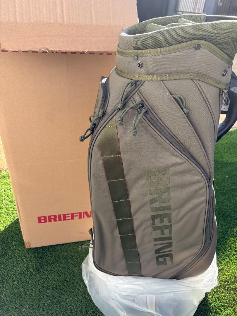 ブリーフィング CR-5 キャディバッグ BRG253D04 レンジャーグリーン