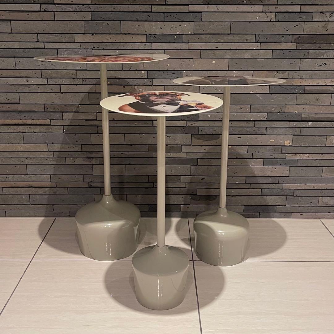 KARE Business Animalsサイドテーブル 3p set レア