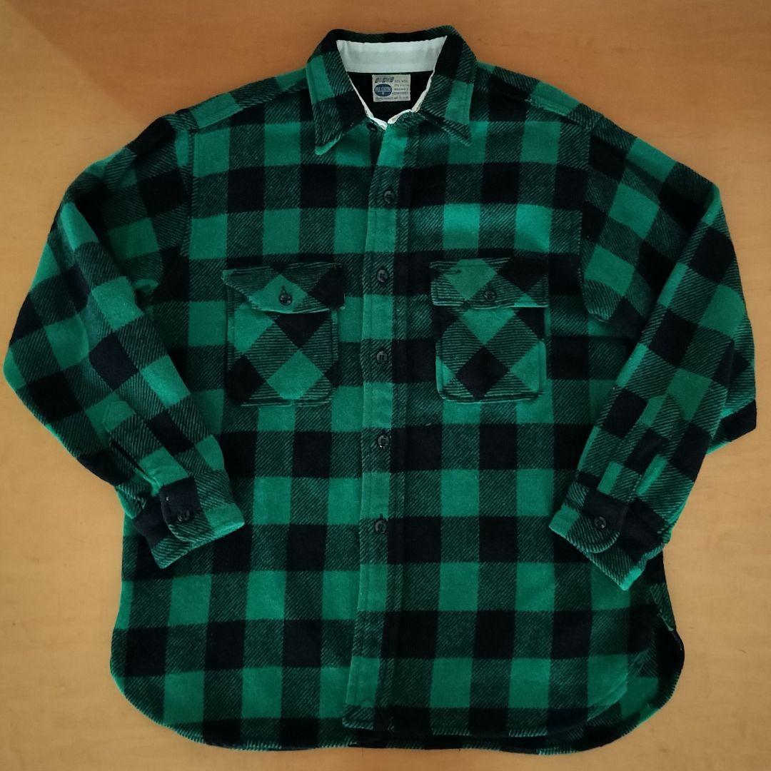 60s ヴィンテージ PILGRIMピルグリム sears ネルシャツ XL