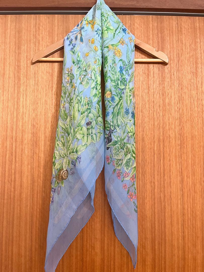 エルメス　シルクモスリンスカーフ90
