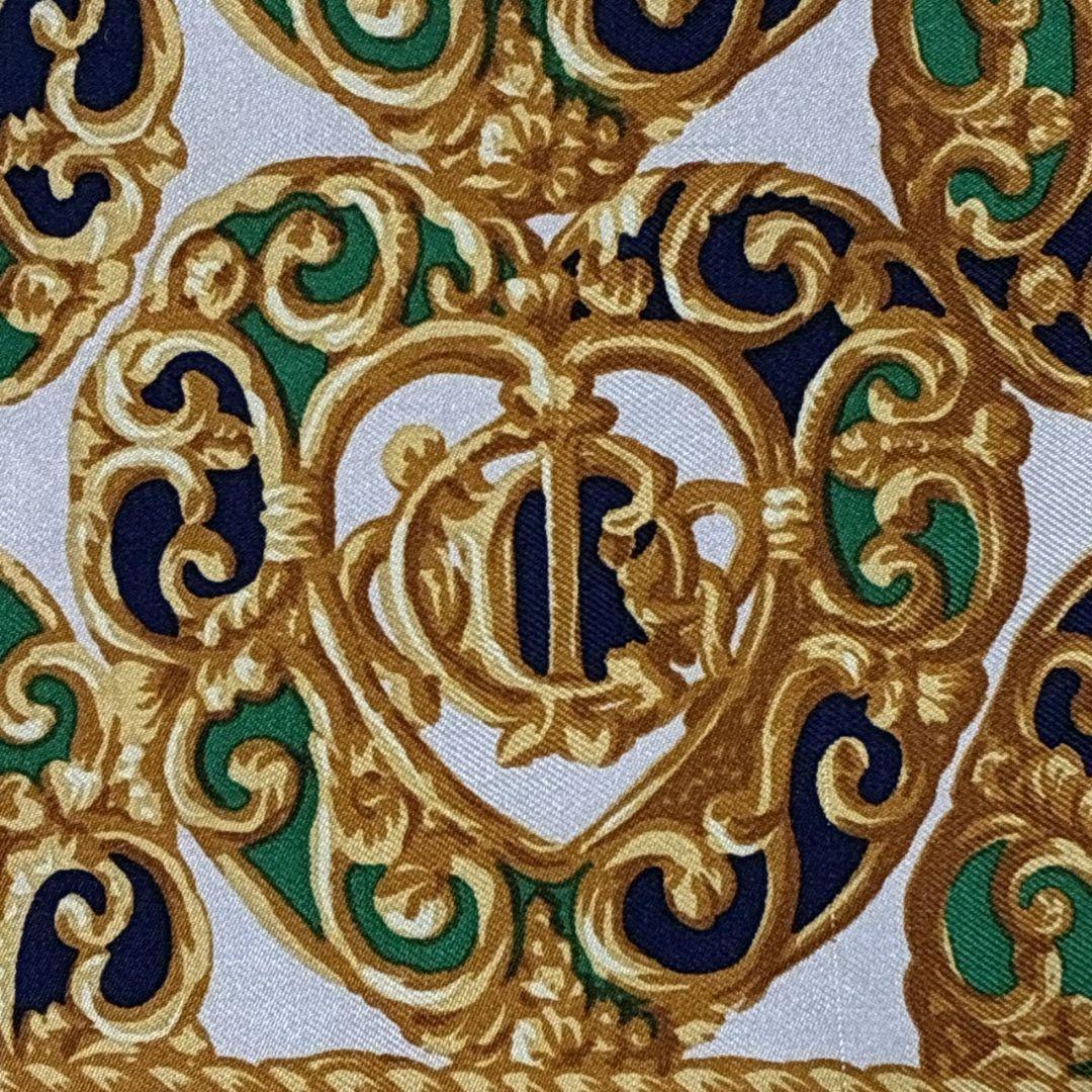 【極美品】クリスチャンディオール シルク 大判スカーフ ストール ジュエリー柄