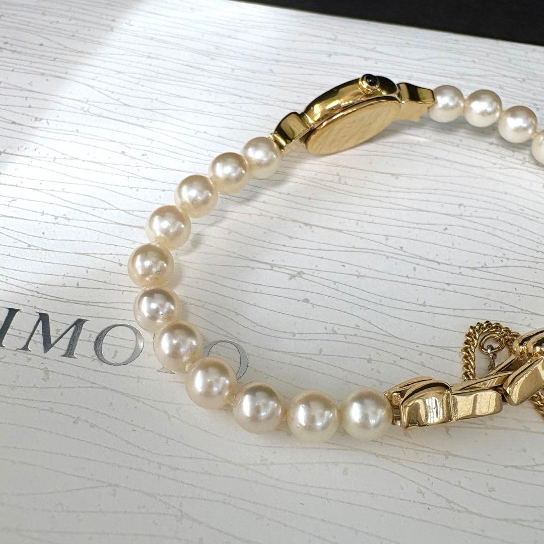 新品電池交換済✨MIKIMOTO あこやパールウォッチ 1E20 腕時計