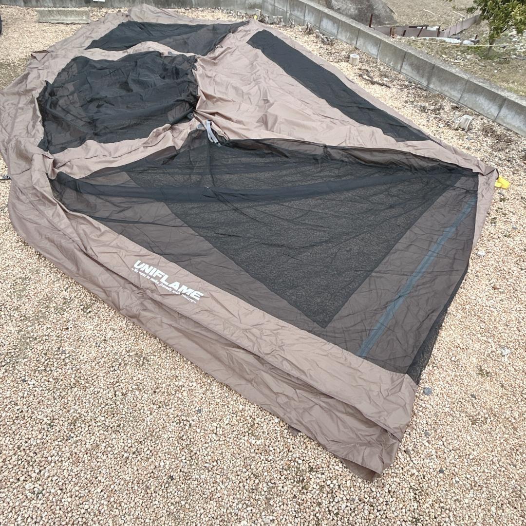 【廃盤】UNIFLAME REVO メッシュウォールⅡ Lサイズ