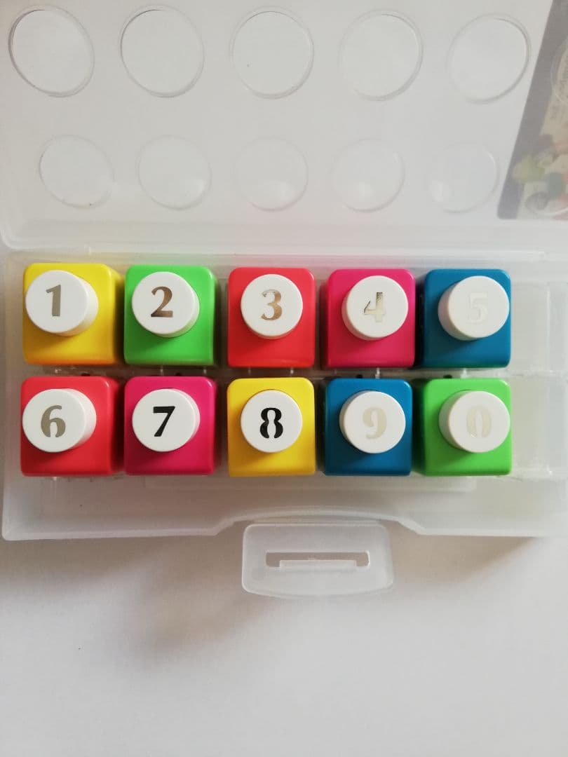 カーラクラフト アルファベット＆数字セット クラフトパンチ