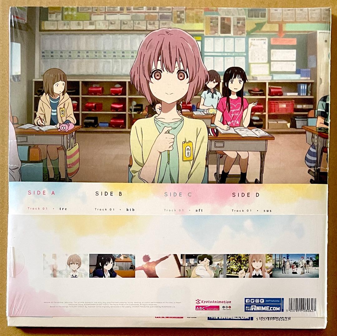 聲の形 アナログ盤 新品 送料込 牛尾憲輔 山田尚子 レコード 2LP