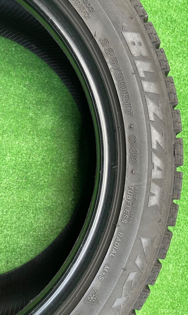225/50R17 BRIDGESTONE BLIZZAK VRX 19年4本