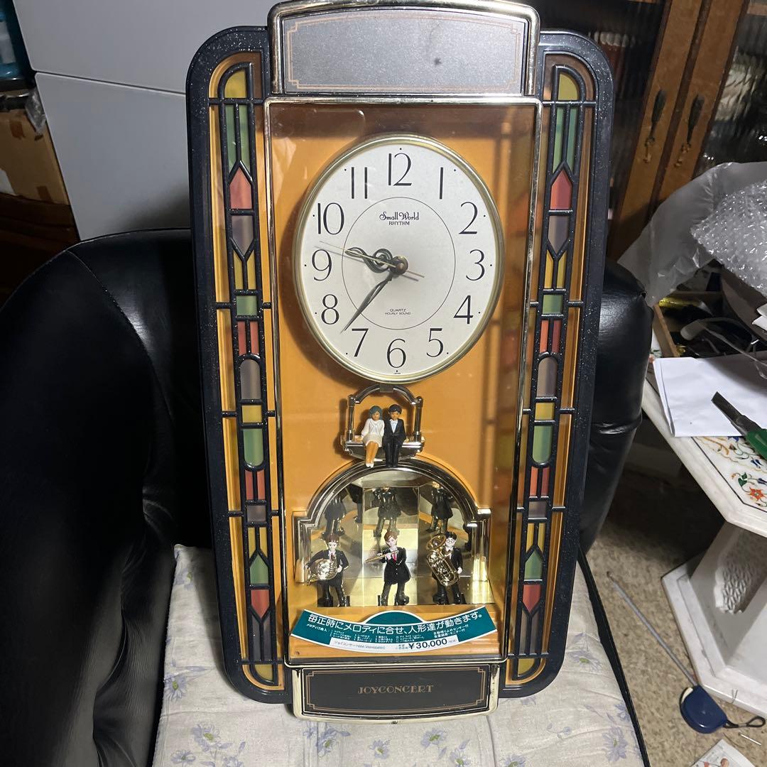 RHYTHM リズム時計工業 スモールワールド ジョイコンサート からくり