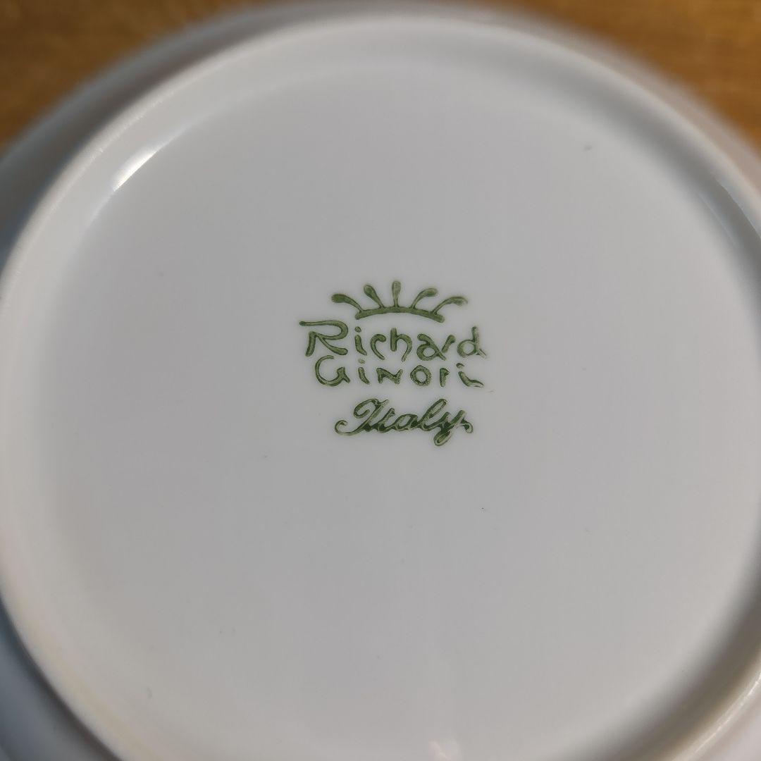 【6枚セット】リチャードジノリ ベッキオホワイト 15cm フルーツソーサー