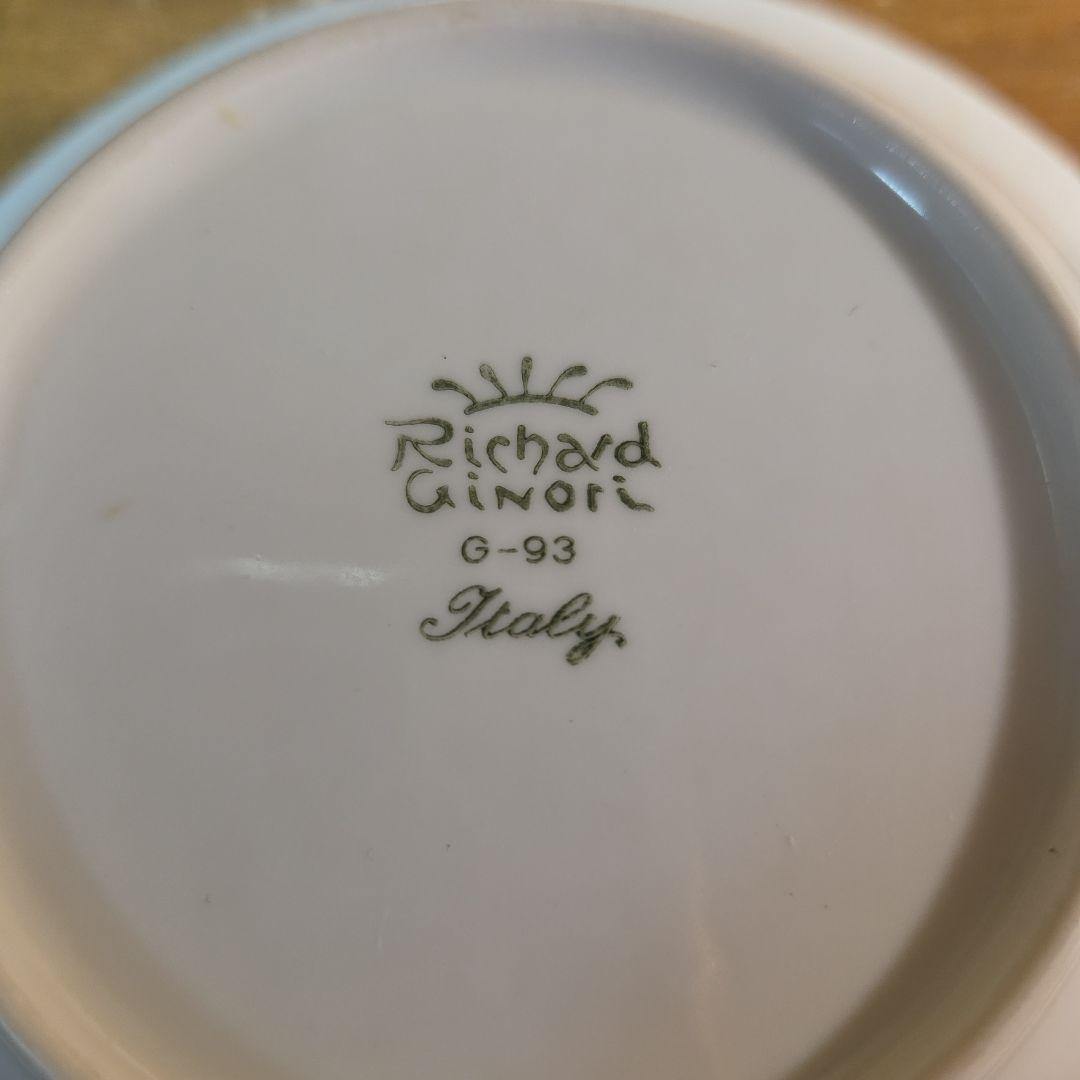 【6枚セット】リチャードジノリ ベッキオホワイト 15cm フルーツソーサー