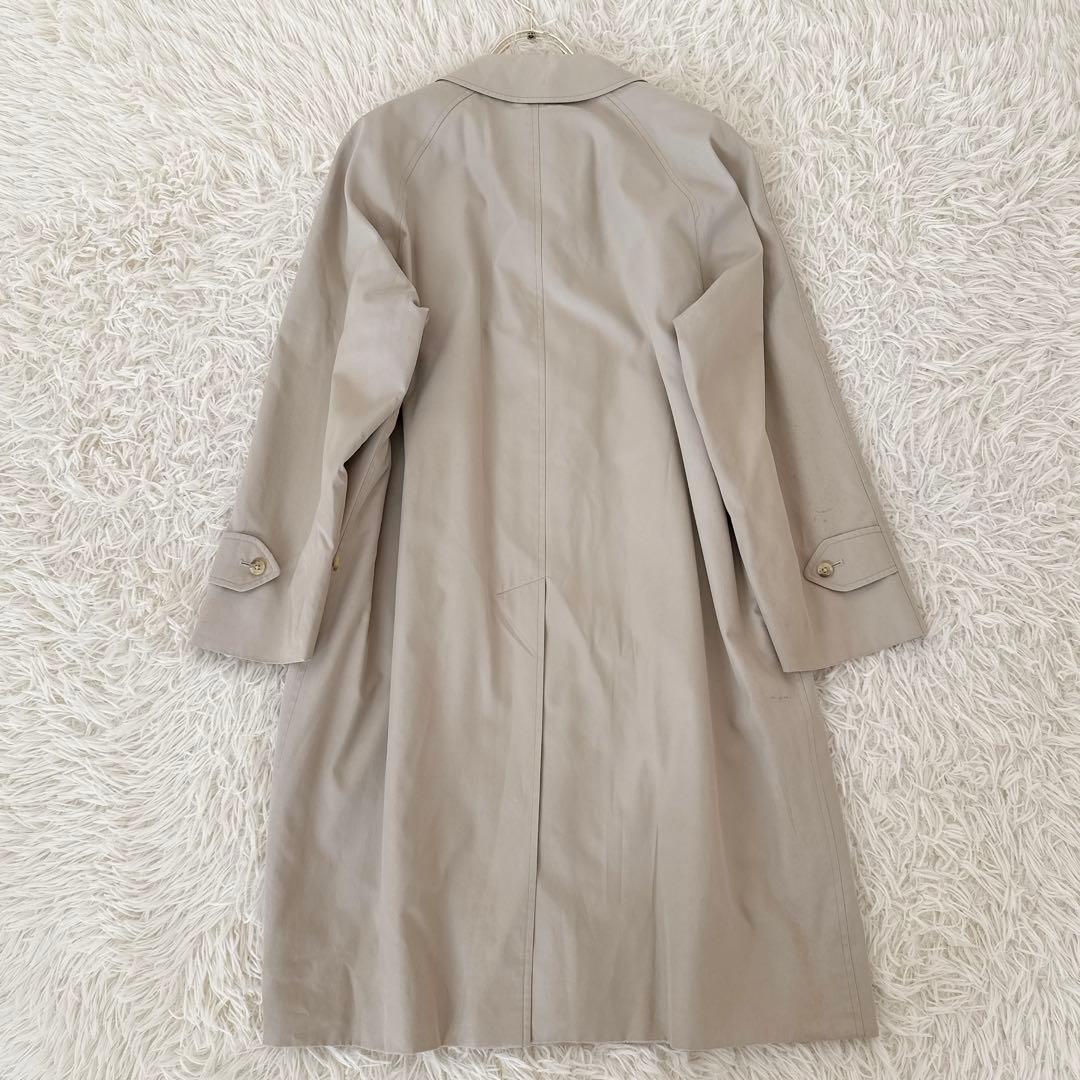 人気✨バーバリーロンドン ウールライナー付 ステンカラーコート ロング ベージュ
