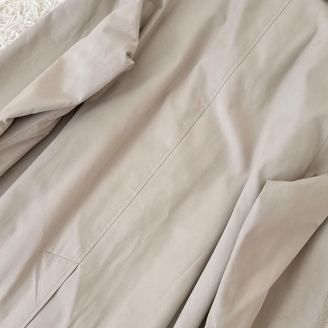 人気✨バーバリーロンドン ウールライナー付 ステンカラーコート ロング ベージュ