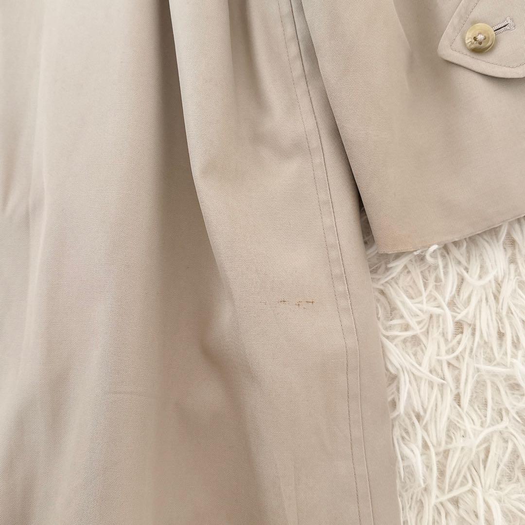 人気✨バーバリーロンドン ウールライナー付 ステンカラーコート ロング ベージュ