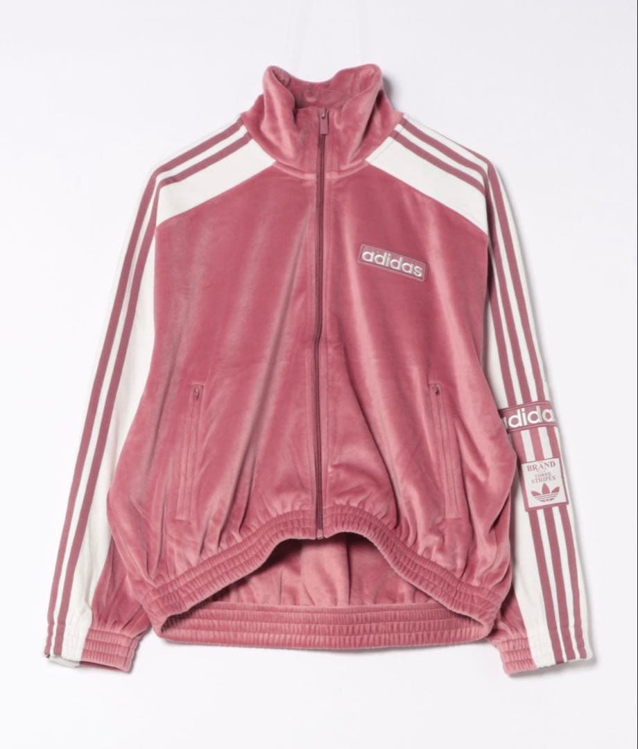新品XL⭐️当日⭐️adidas W ADIBREAK VELOUR TT重盛さと美