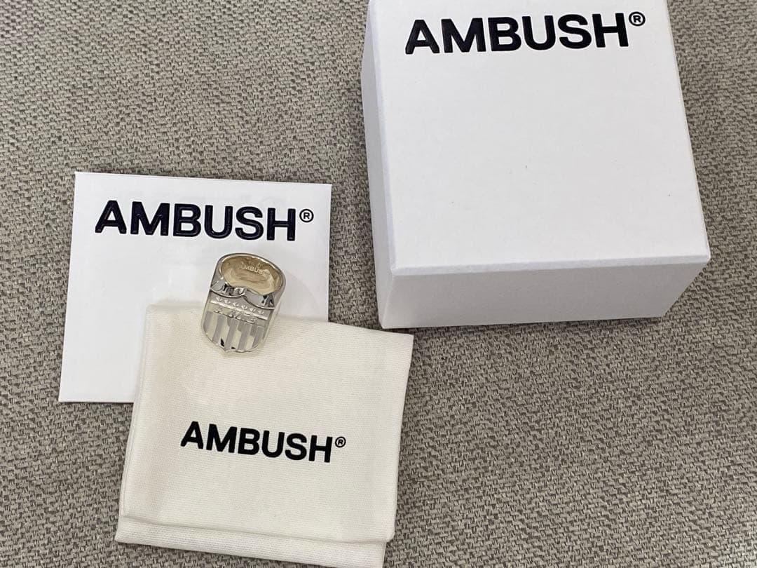 新品未使用品AMBUSH VARSITY RINGアンブッシュサイズM