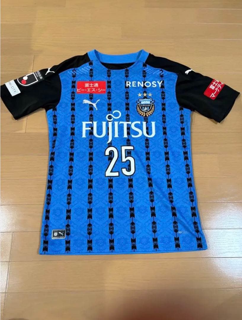 舞*）様 川崎フロンターレ田中碧ユニフォームM