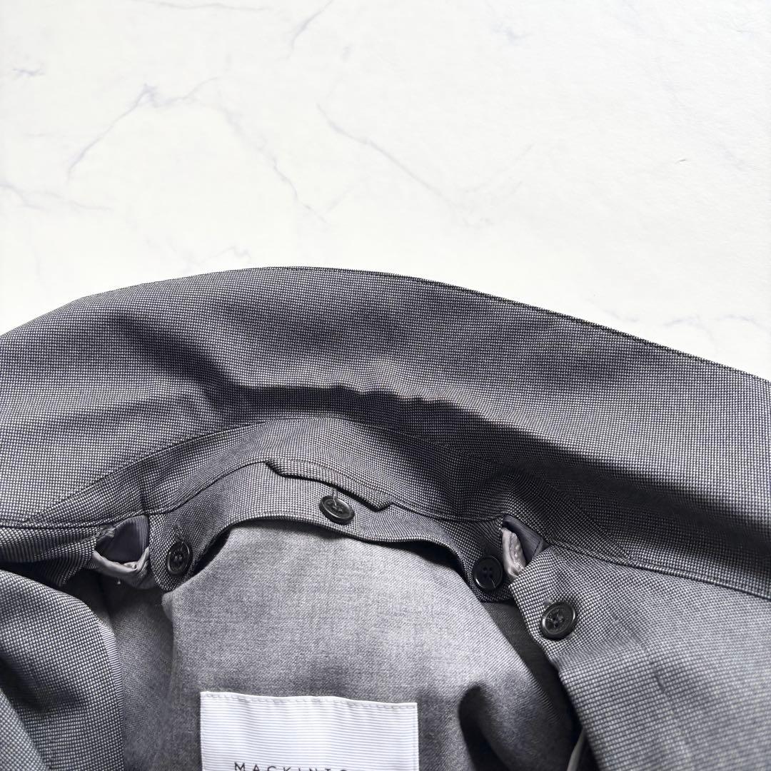 マッキントッシュ トロッター ステンカラーコート ライナー 中綿 グレー 40