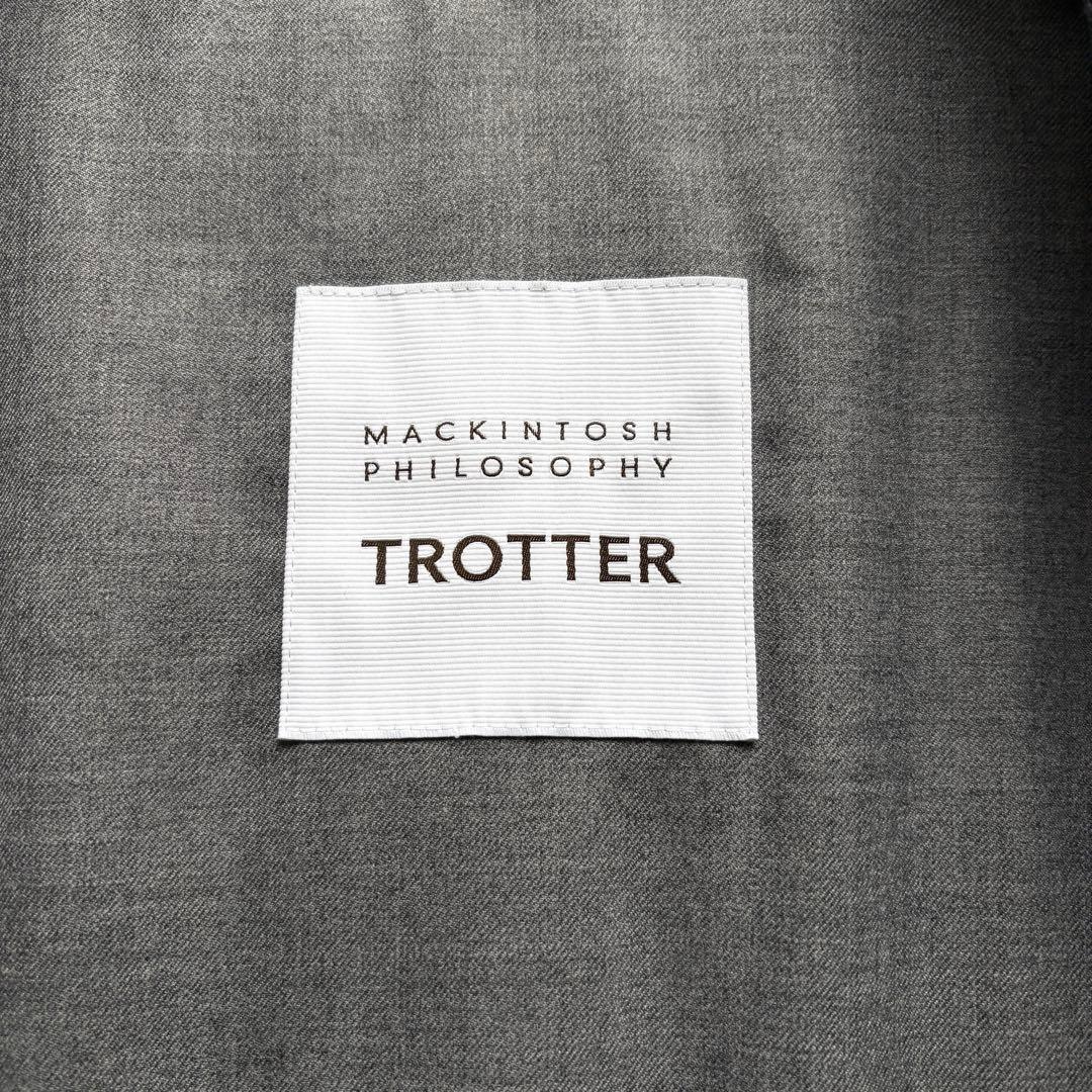 マッキントッシュ トロッター ステンカラーコート ライナー 中綿 グレー 40