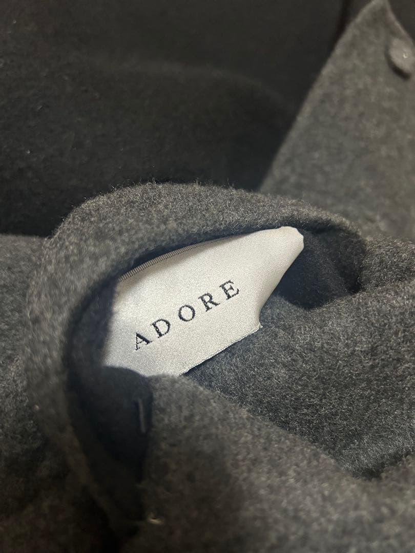 アドーア　２ＴＯＮＥ　リバーバックベルトコート