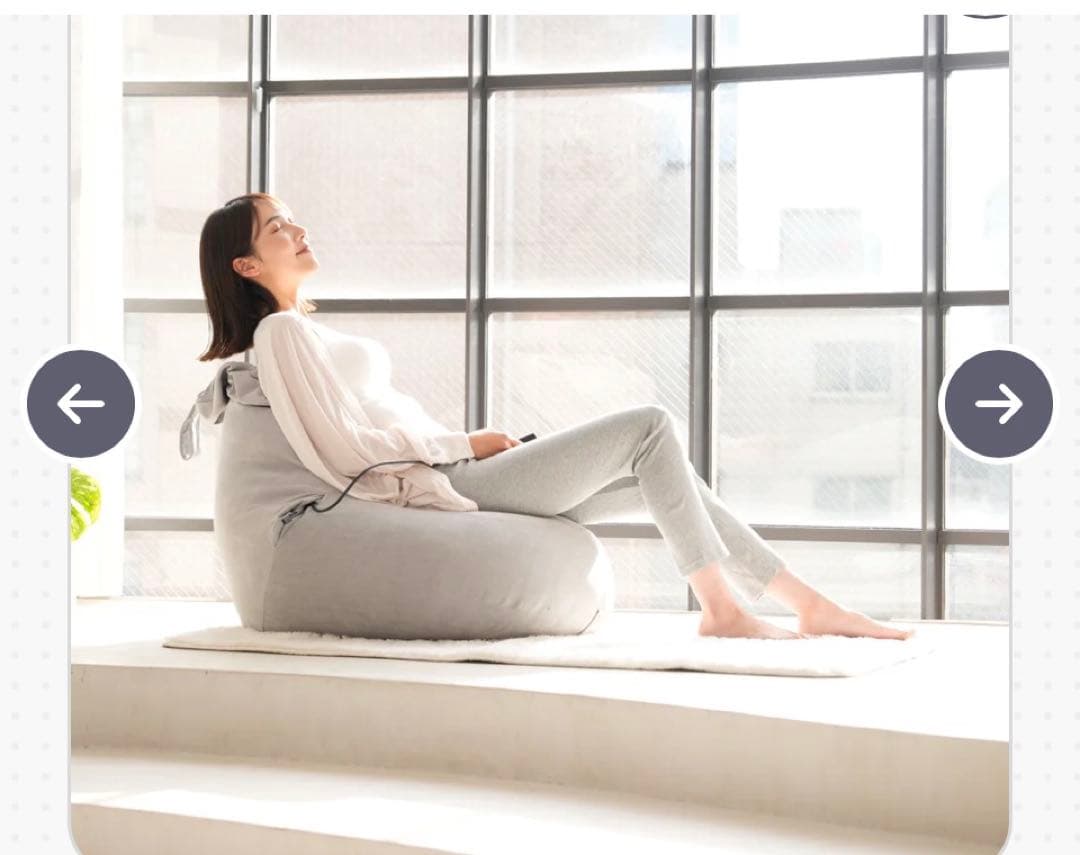 サウンドビーズクッション