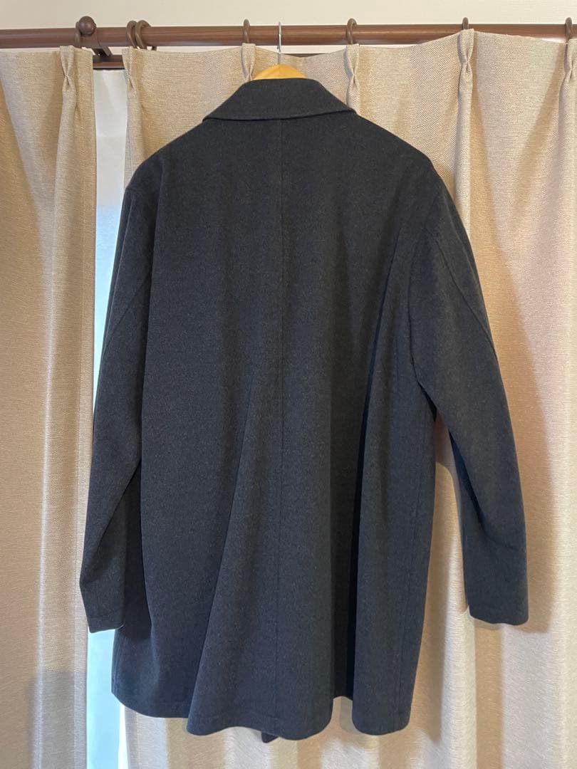美品◎Paul Smith ステンカラーコート XL ダークグレー