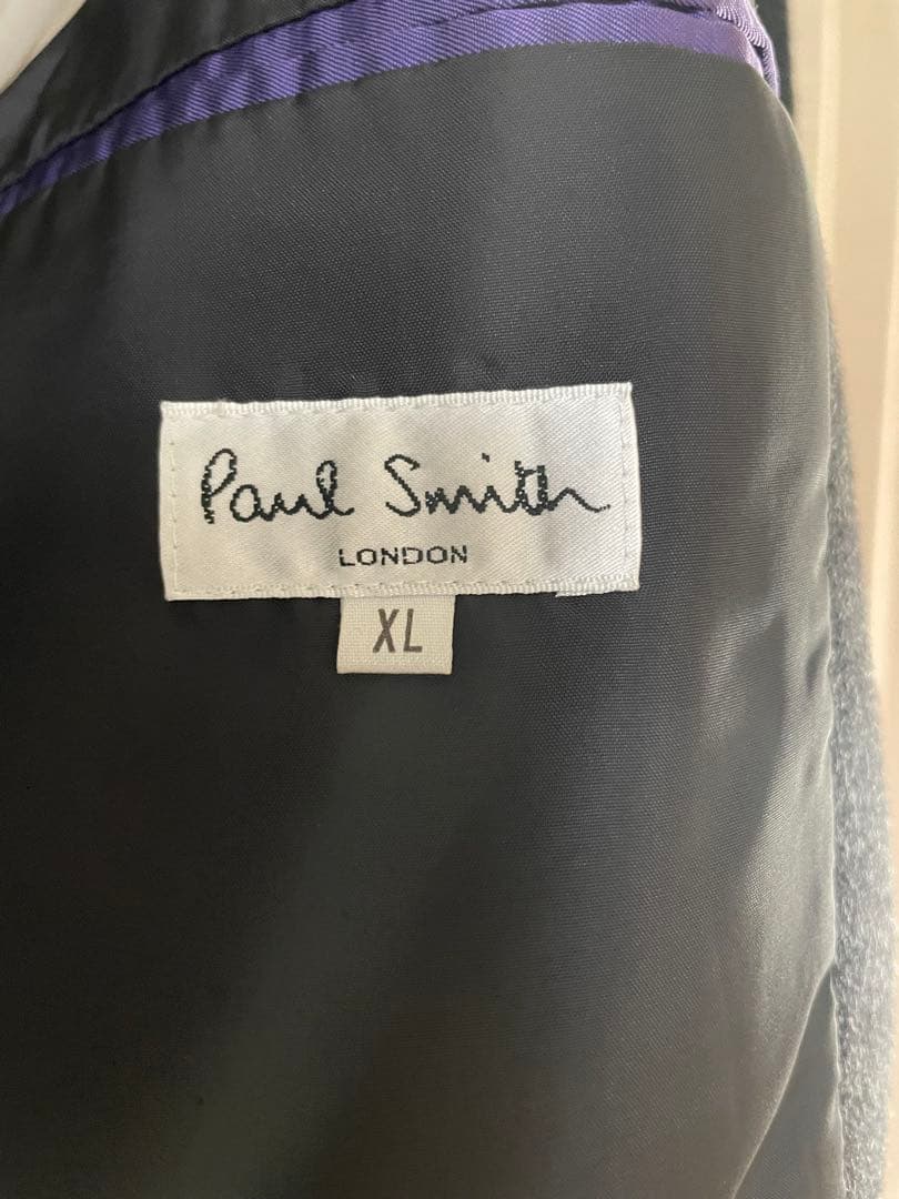美品◎Paul Smith ステンカラーコート XL ダークグレー