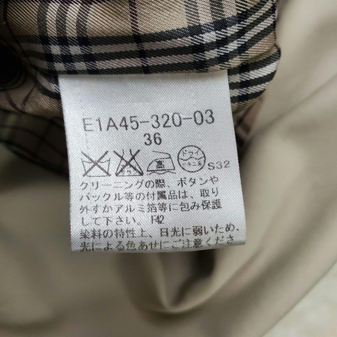 BURBERRY BLUE LABEL トレンチコート ノバチェック レディース