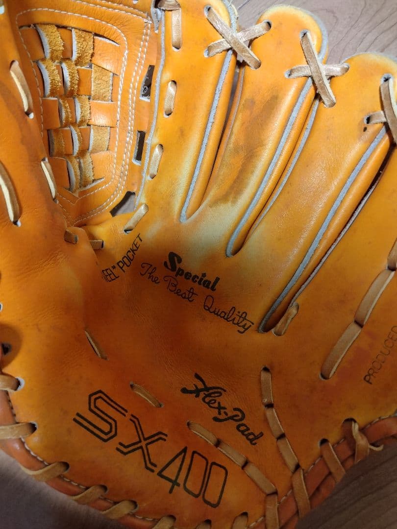 SX400 金田正一　400勝記念　グローブ　右投げ　野球用グローブ3個セット