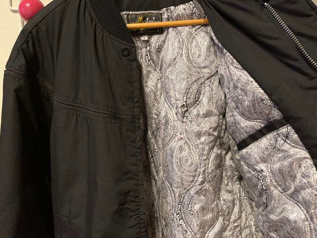 ダービージャケット derby of san francisco L さんタク黒