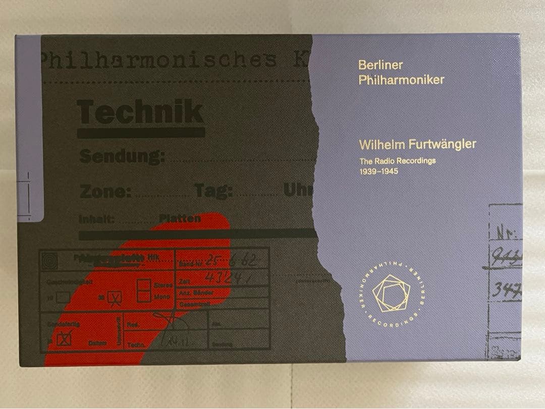 フルトヴェングラー ドイツ帝国放送局 1939-1954 22SACD+DVD
