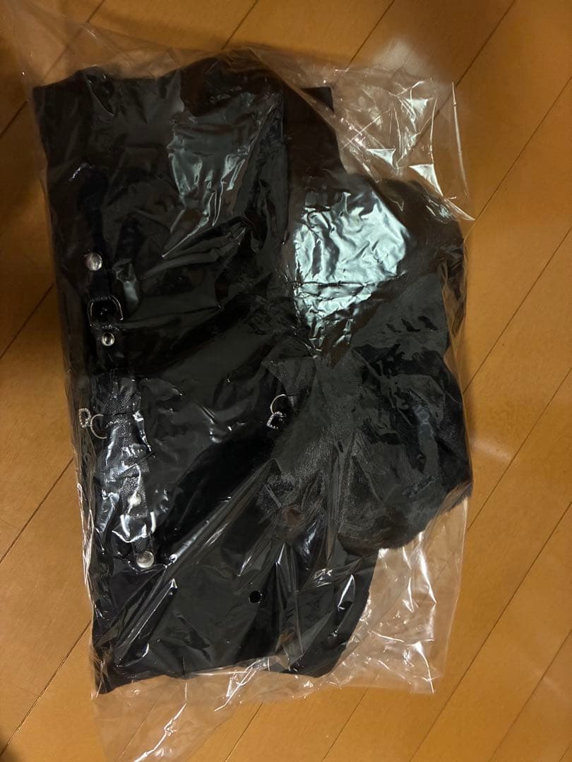 【新品タグ付き】ハニーミュウ ベルトリボンショートコート ブラック