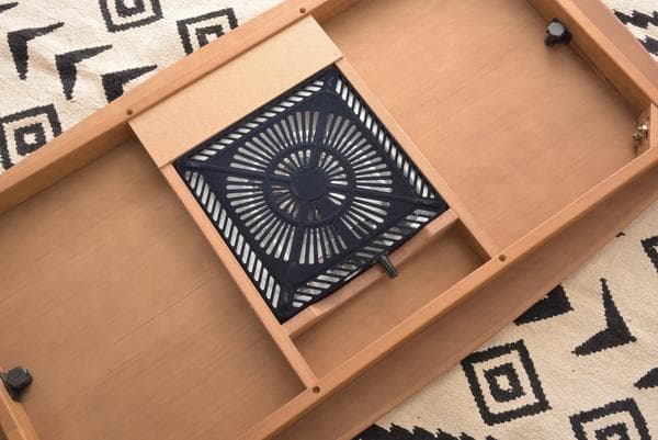 おしゃれ 北欧 暖かい 冬 家族 長方形 こたつテーブル ブラウン