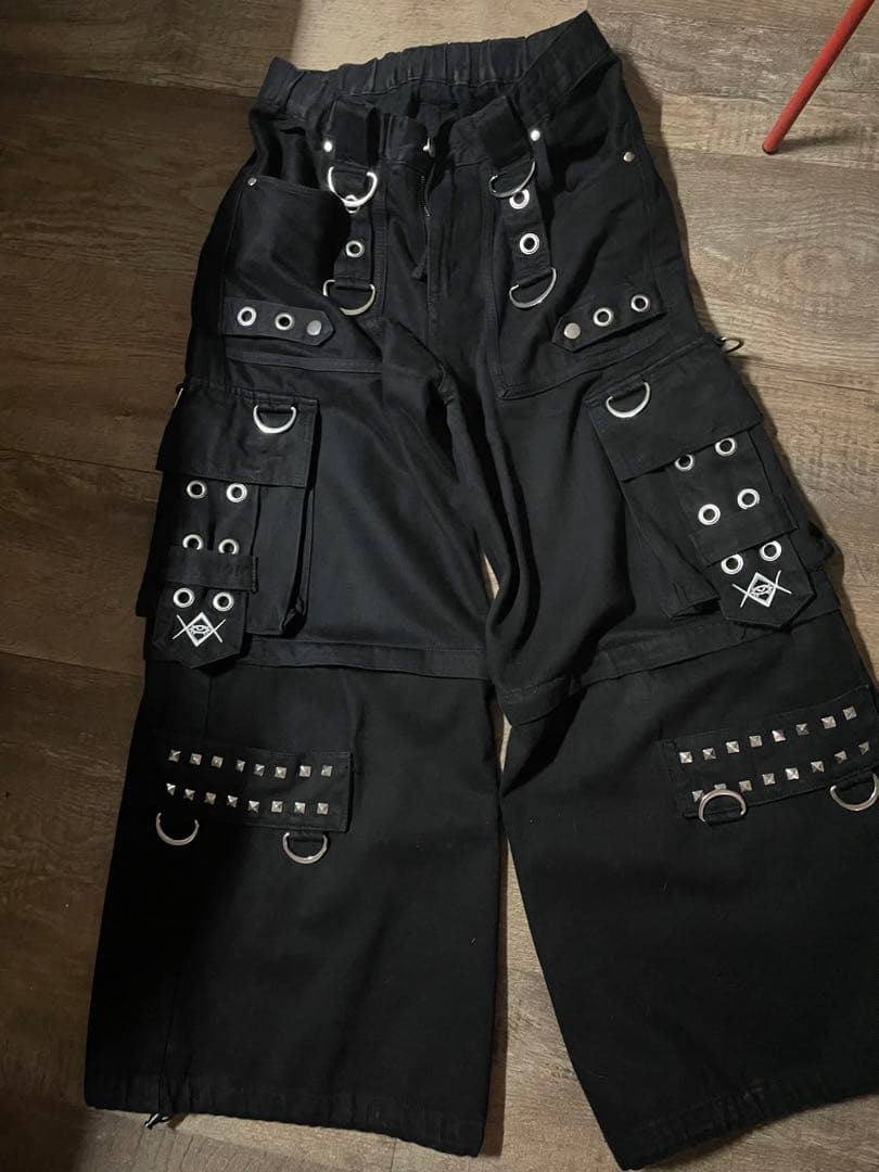 『REFLEM/レフレム』2WAYワイドデニムカーゴパンツ