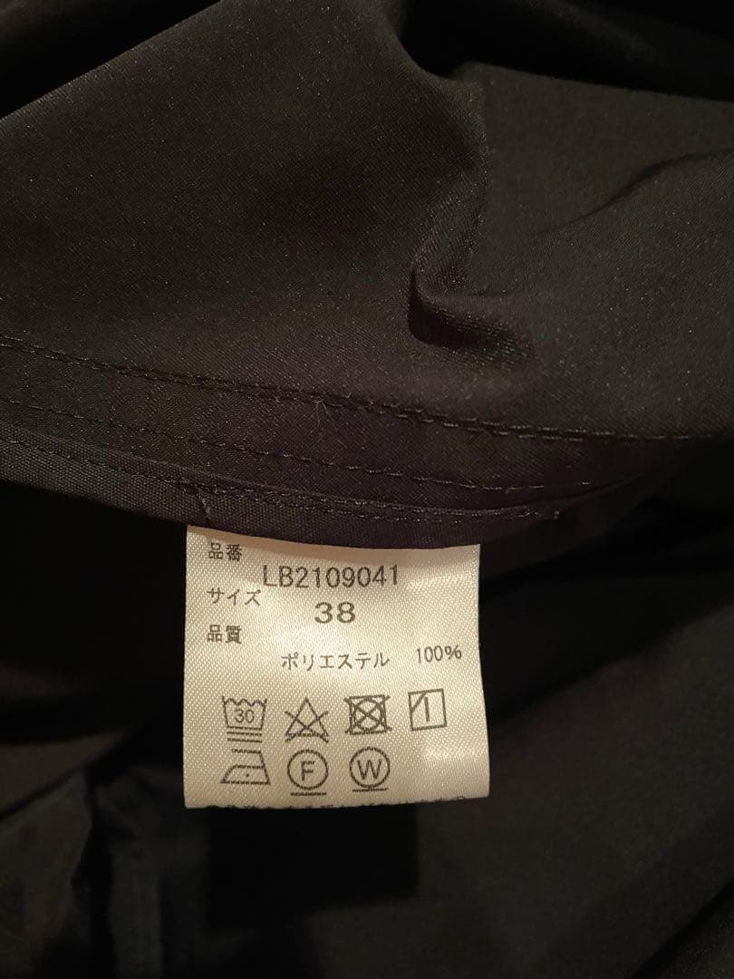 lelillレリルオールウェザー3wayバックタックコート/BLK