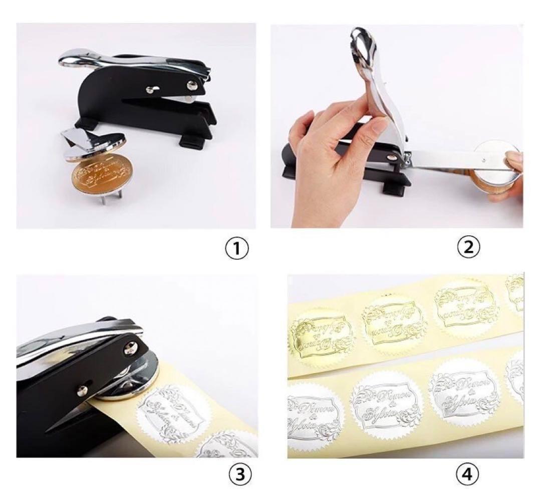 オリジナル エンボッサー　オーダーブライダル 結婚式 招待状　スタンプ