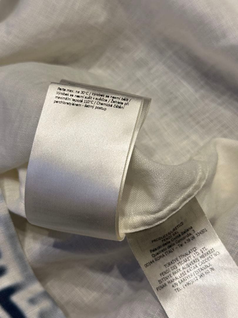 FENDIフェンディ　メンズ 長袖 シャツ39（M）