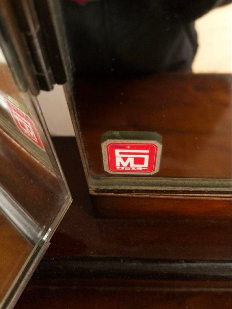 鏡台　ドレッサー　鏡　木製　クラシック　古道具　ビンテージ　アンティーク　レトロ