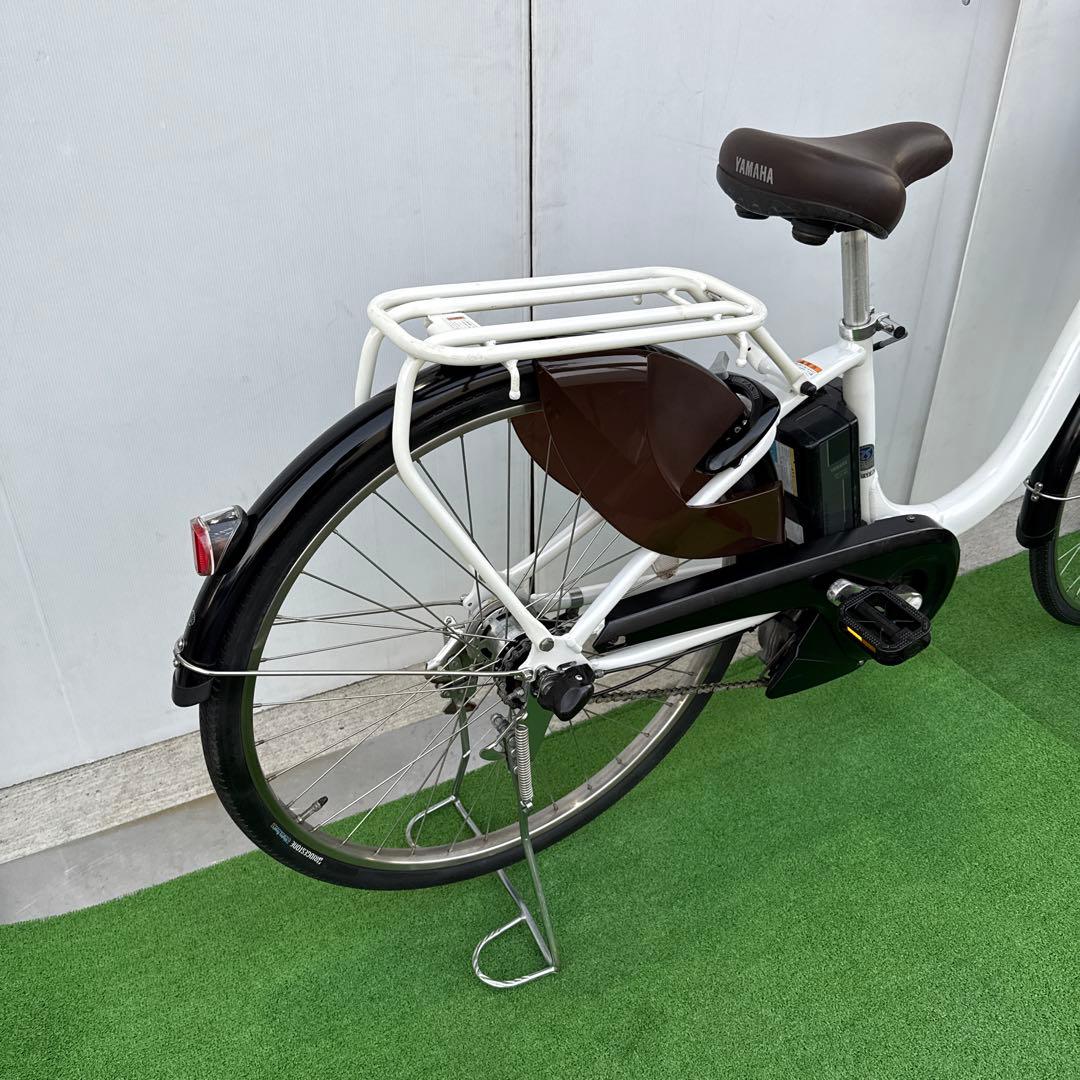 YAMAHAヤマハ電動アシスト自転車26インチ 12.3Ah ホワイト