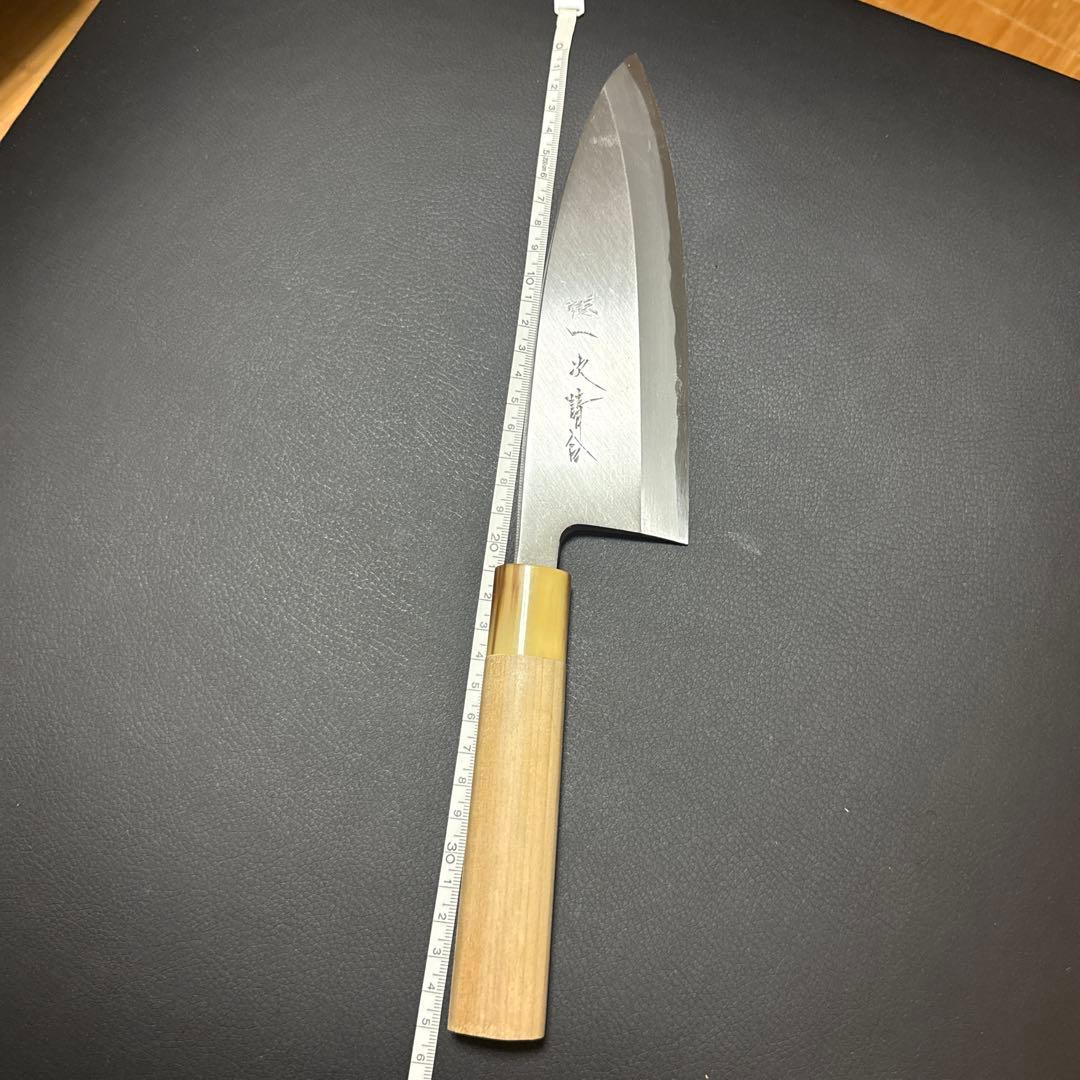 新品高級お料理庖丁 堺刃物 水牛 優良品切れ味 大阪府優良工産推進工場