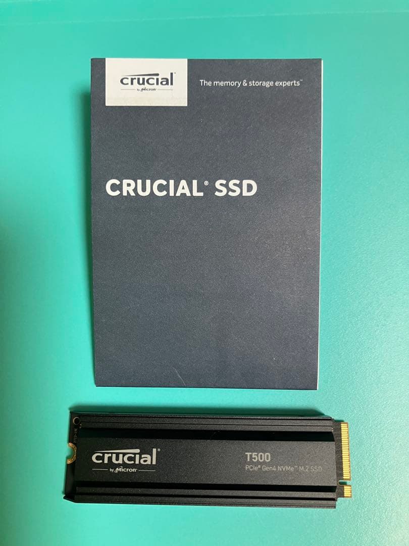メモリー Crucial T500 1TB SSD PCIe Gen4 NVMe