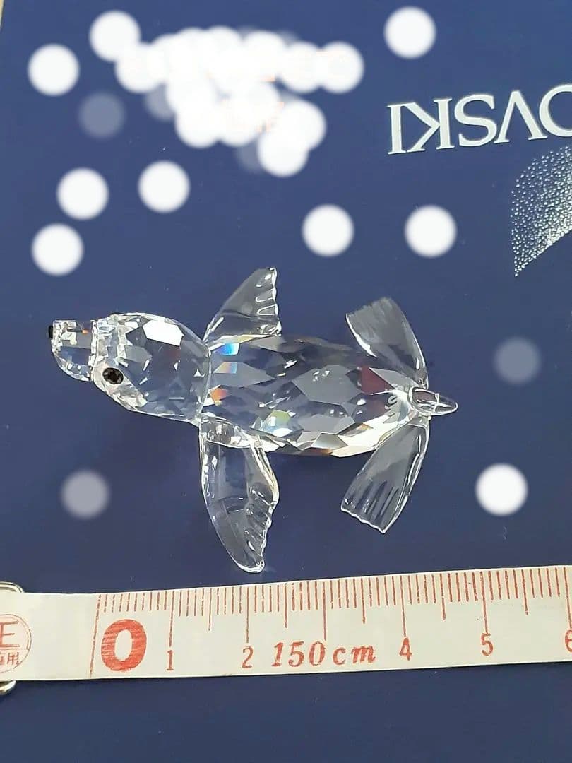 スワロフスキー社製　トドの赤ちゃん　未使用品