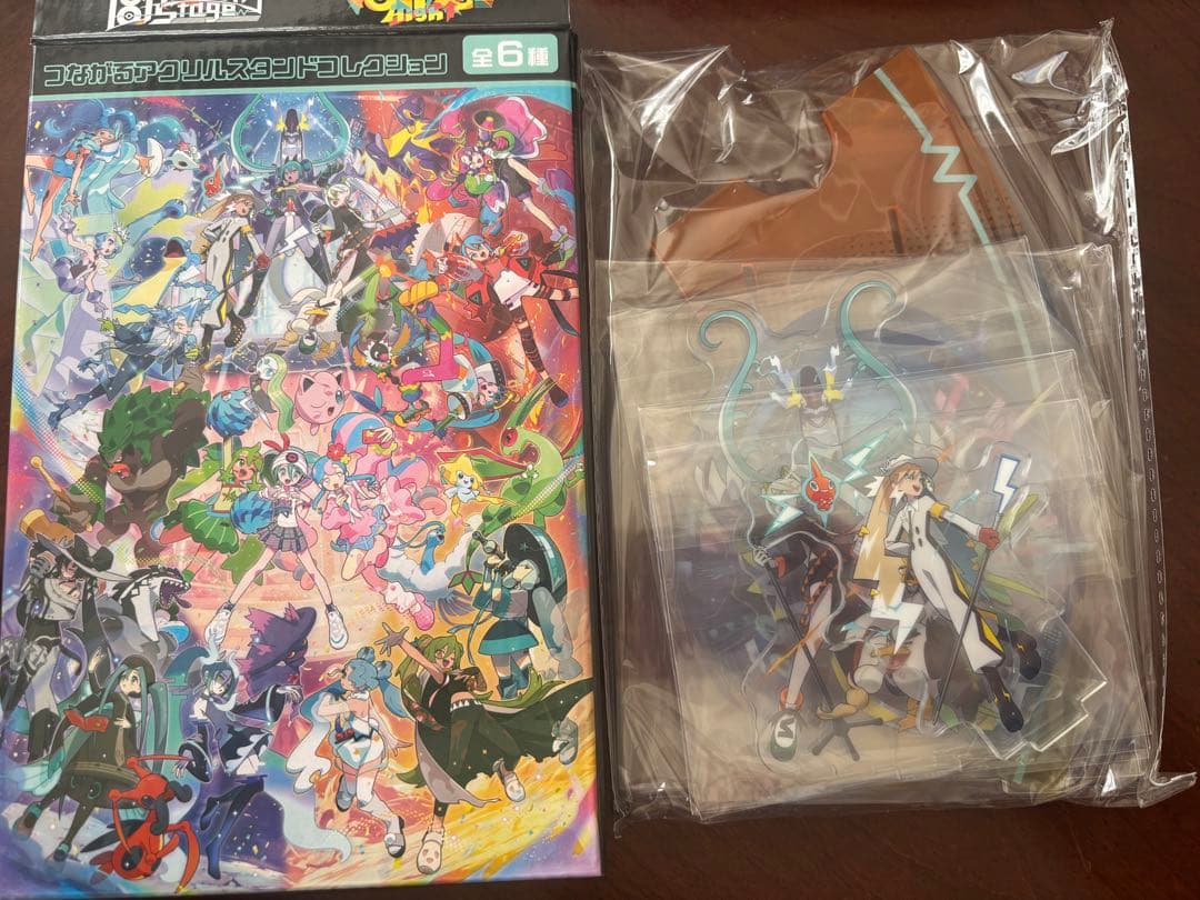 ポケミク　つながるアクリルスタンドコレクション　全6種類セット　コンプリート