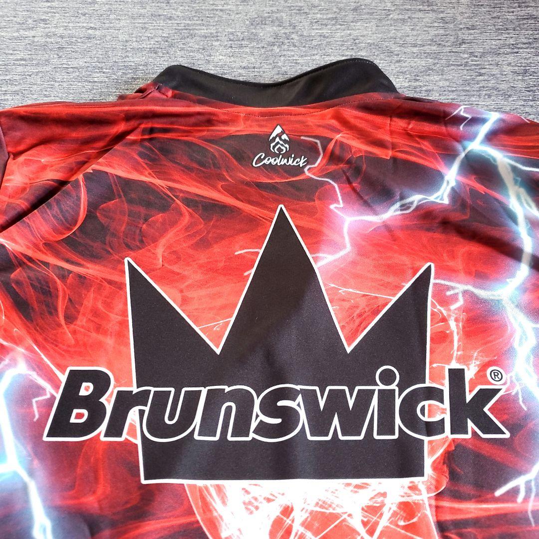 【日本未発売】ブランズウィック 日本サイズL相当　レッド　ボウリングウェア