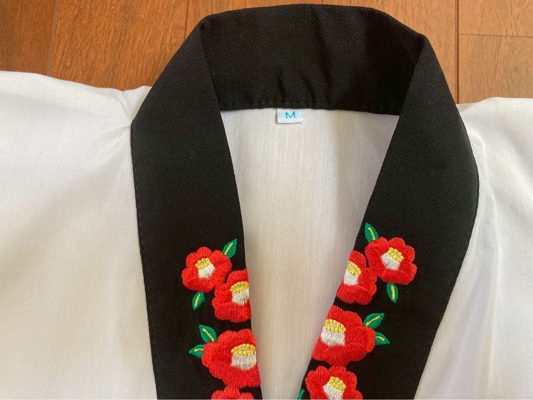 Catherine Cottage 椿ベージュ・黒袴・肌襦袢のセット 160