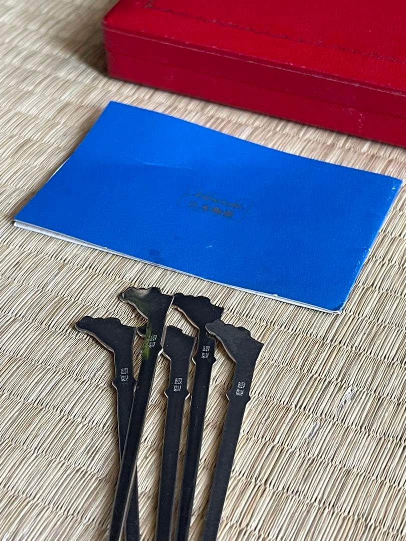 ノリタケ E・P・N・S 銀製 刻印あり 楊枝 新品未使用 箱有 21g