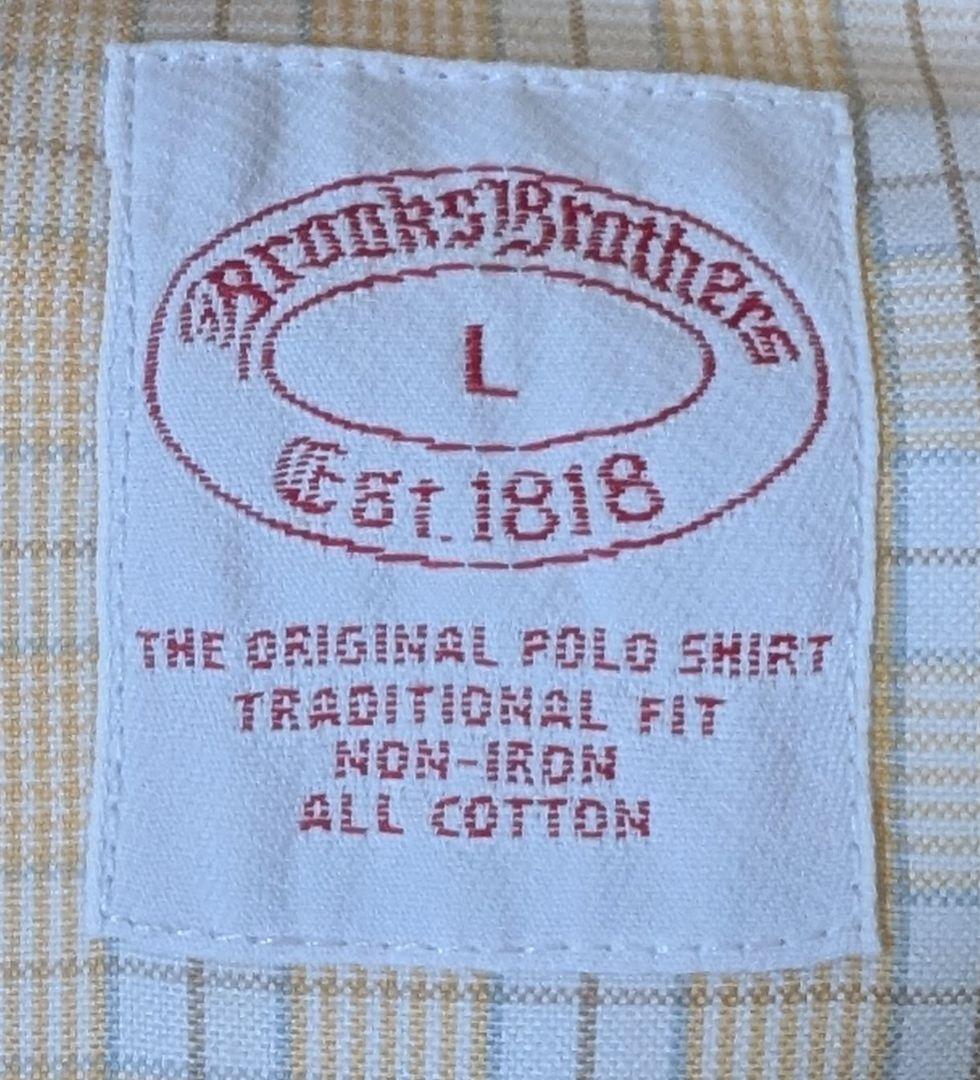 所*長様 ブルックスブラザーズのチェック柄ボタンダウンシャツ★新品　サイズが合え