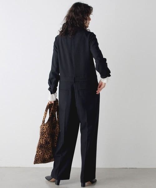 【THE PAUSE】テーラーカラージャンプスーツ