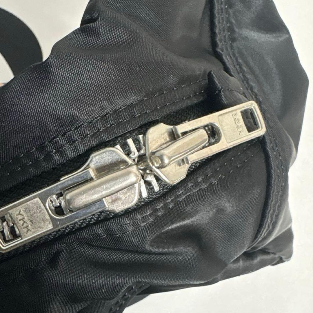 美品✨HEAD PORTER TANKER オーバルウエストバッグ ブラック