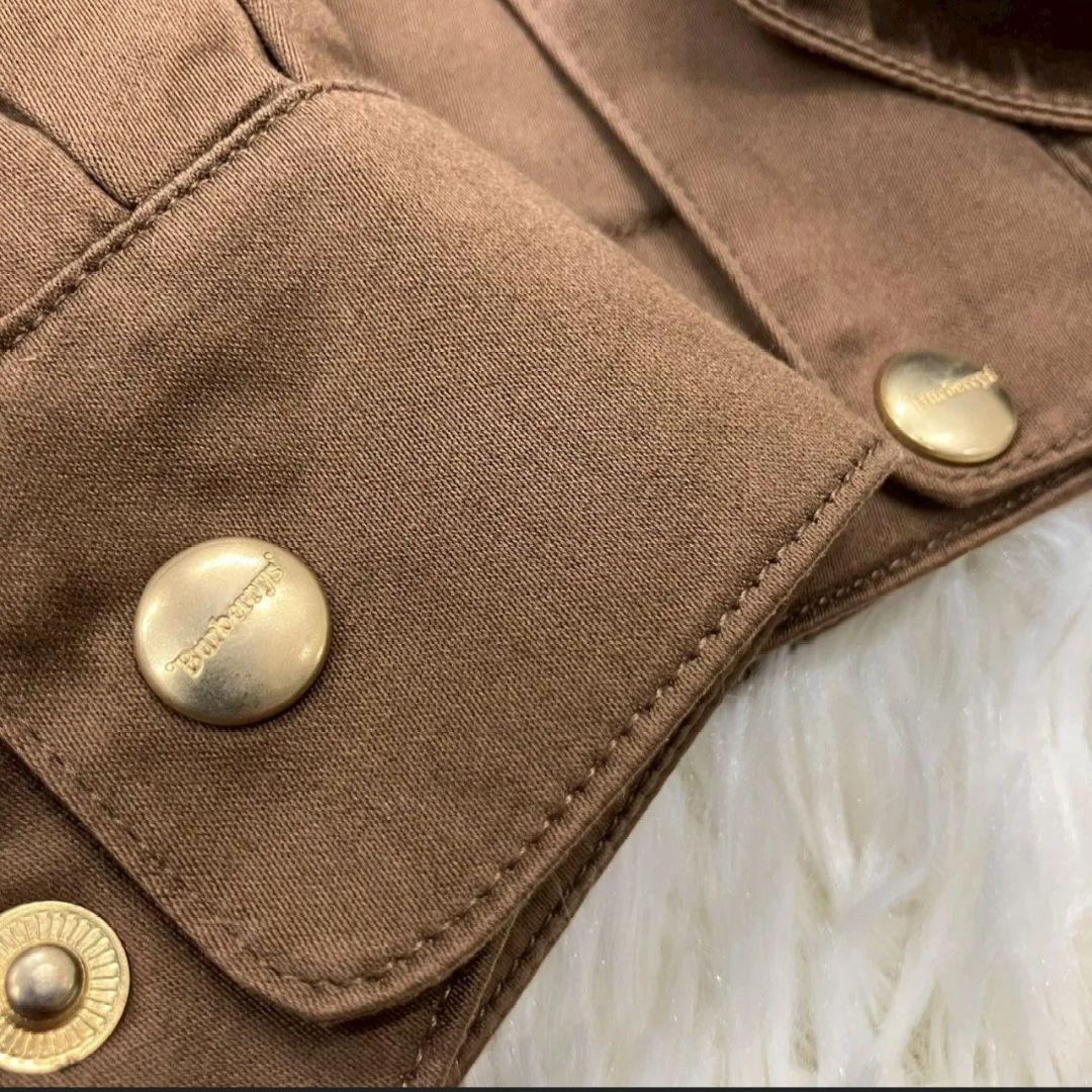 値上検討中 BURBERRYS ブルゾン スウィングトップ 襟レザー ライナー付